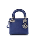 Lady Dior Bag Lizard with Crystal Charms Mini