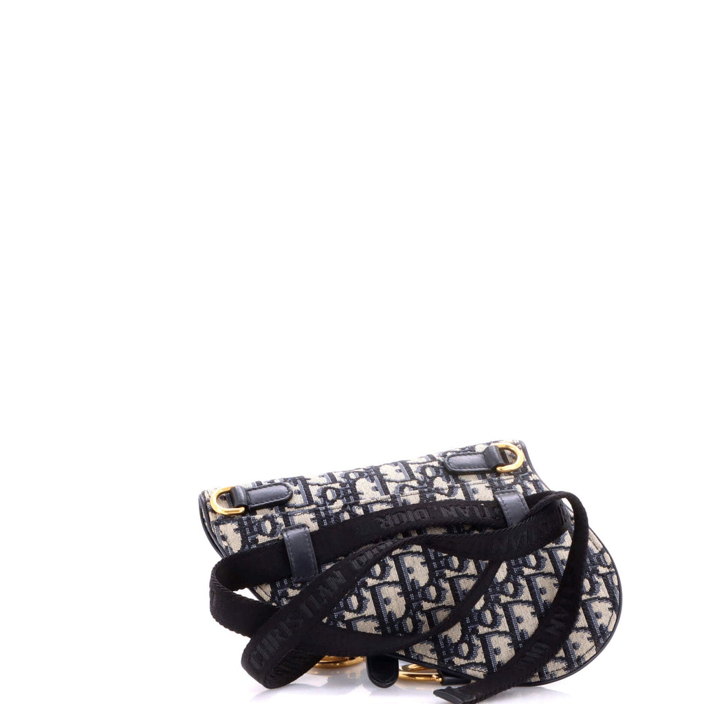 Saddle Belt Bag Oblique Canvas