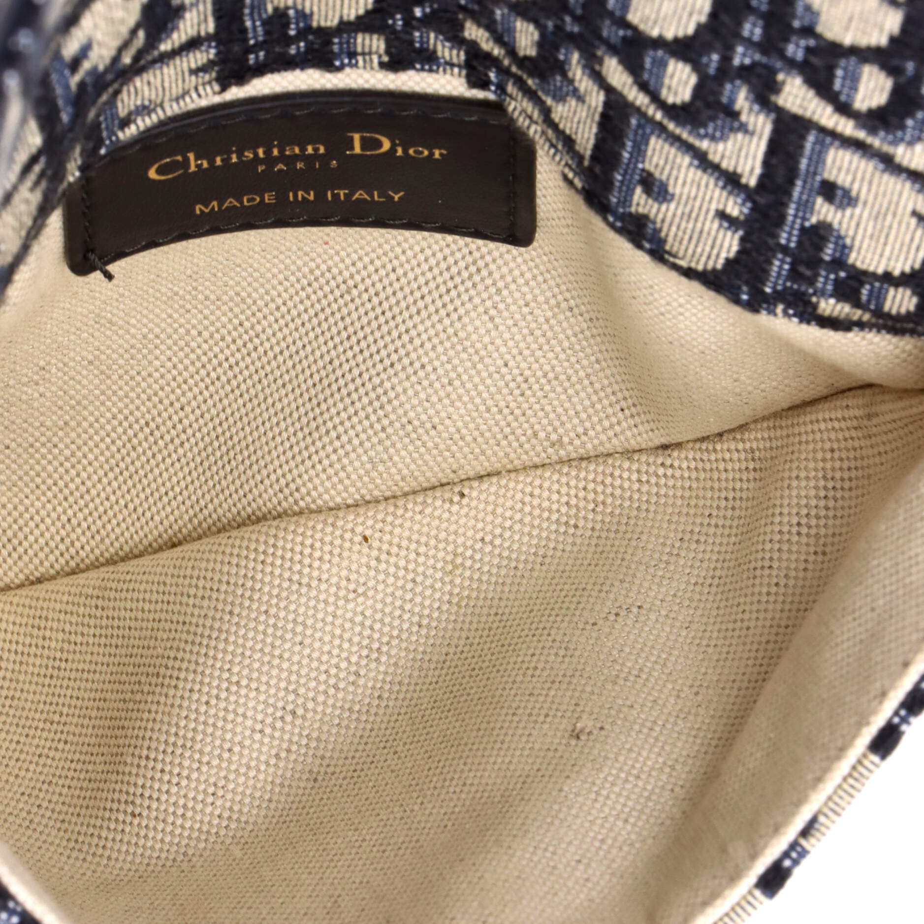 Saddle Belt Bag Oblique Canvas
