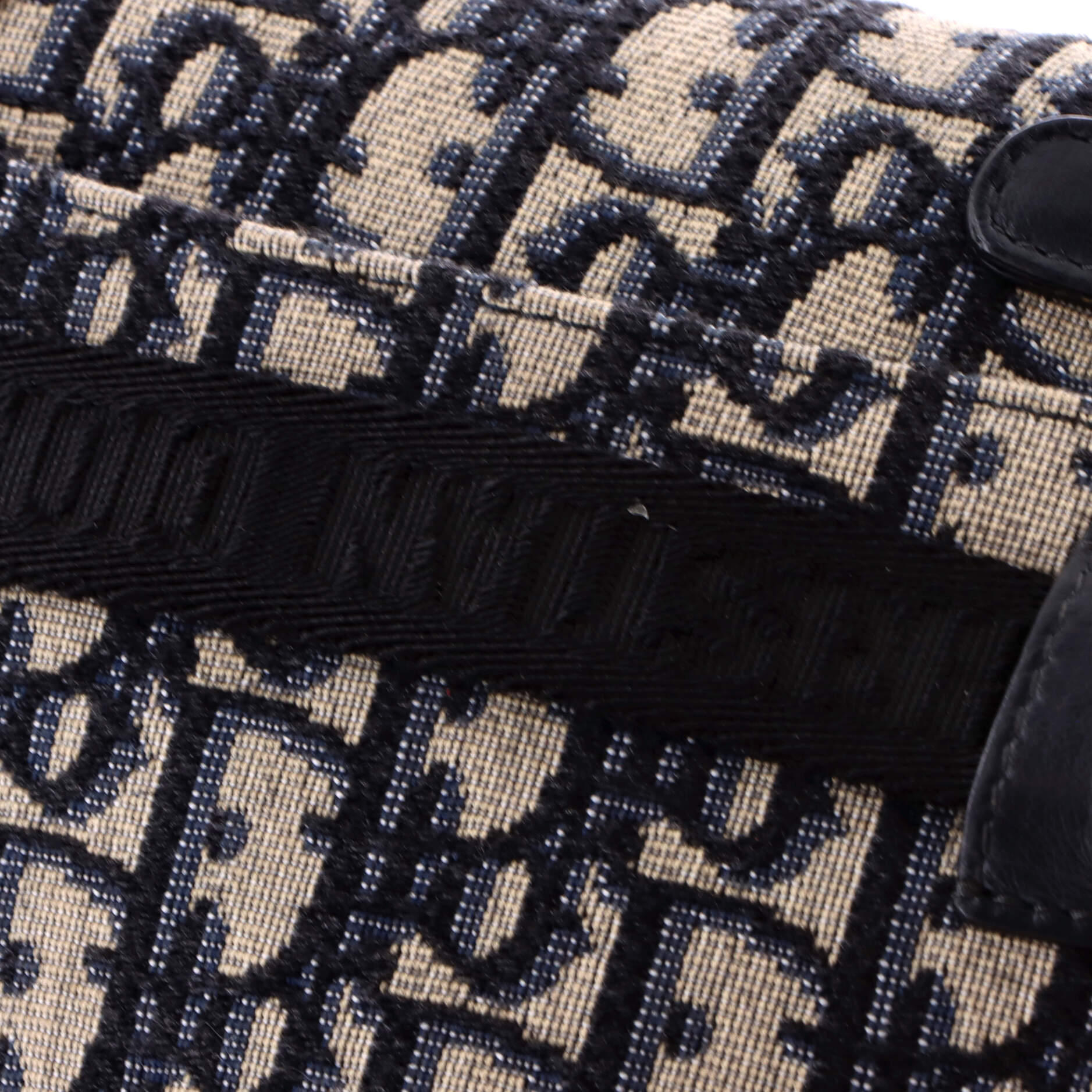 Saddle Belt Bag Oblique Canvas
