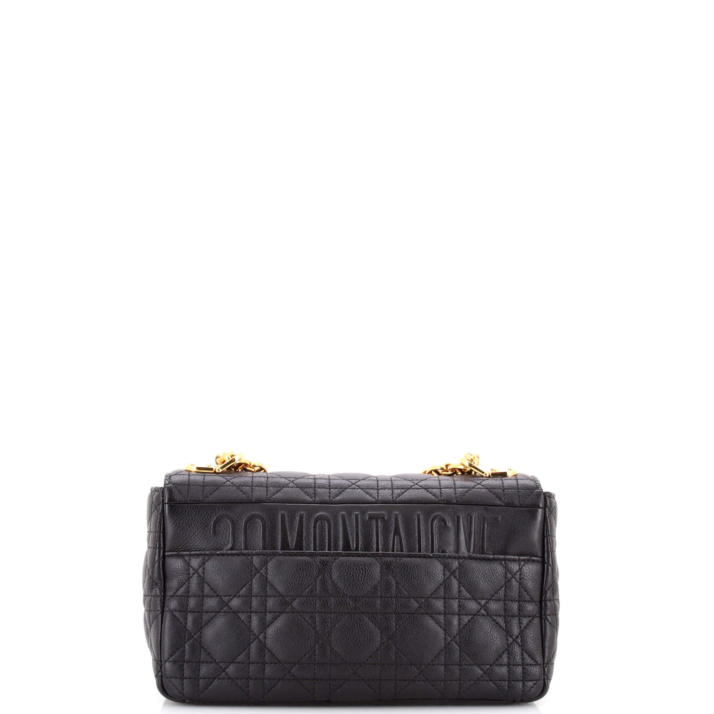 Caro Bag Cannage Quilt Calfskin New Medium