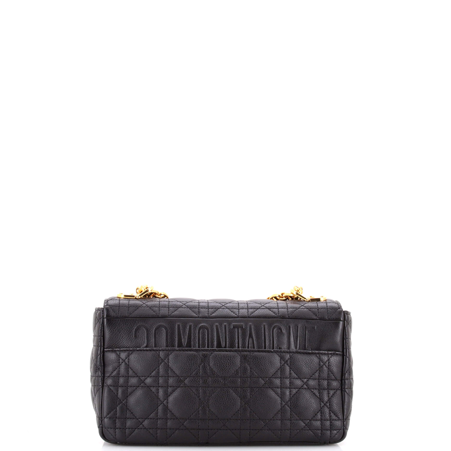 Caro Bag Cannage Quilt Calfskin New Medium