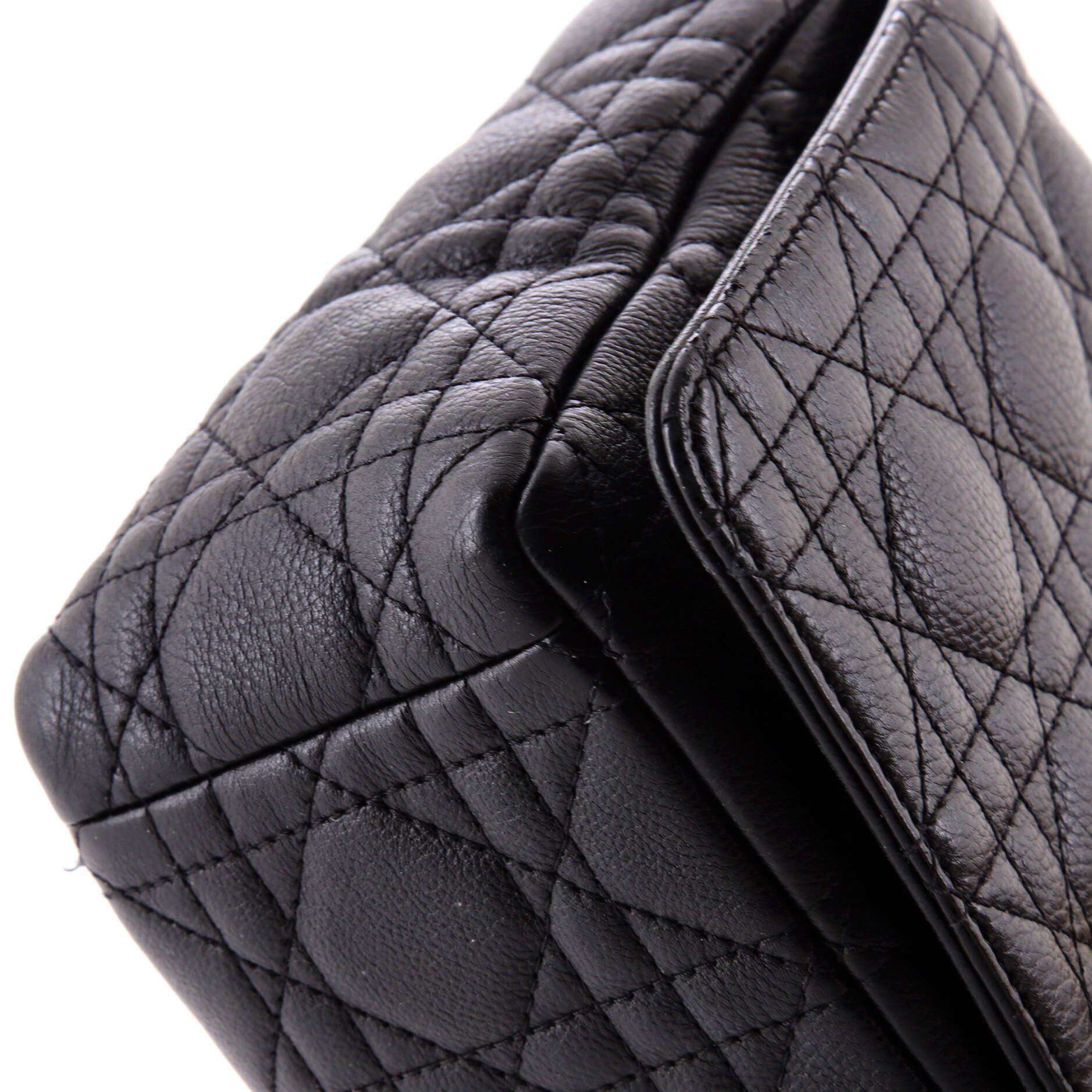 Caro Bag Cannage Quilt Calfskin New Medium