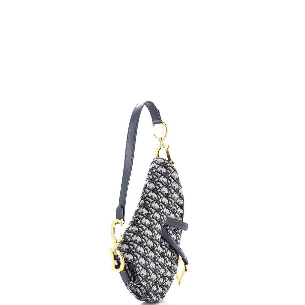 Saddle Handbag Oblique Canvas Medium