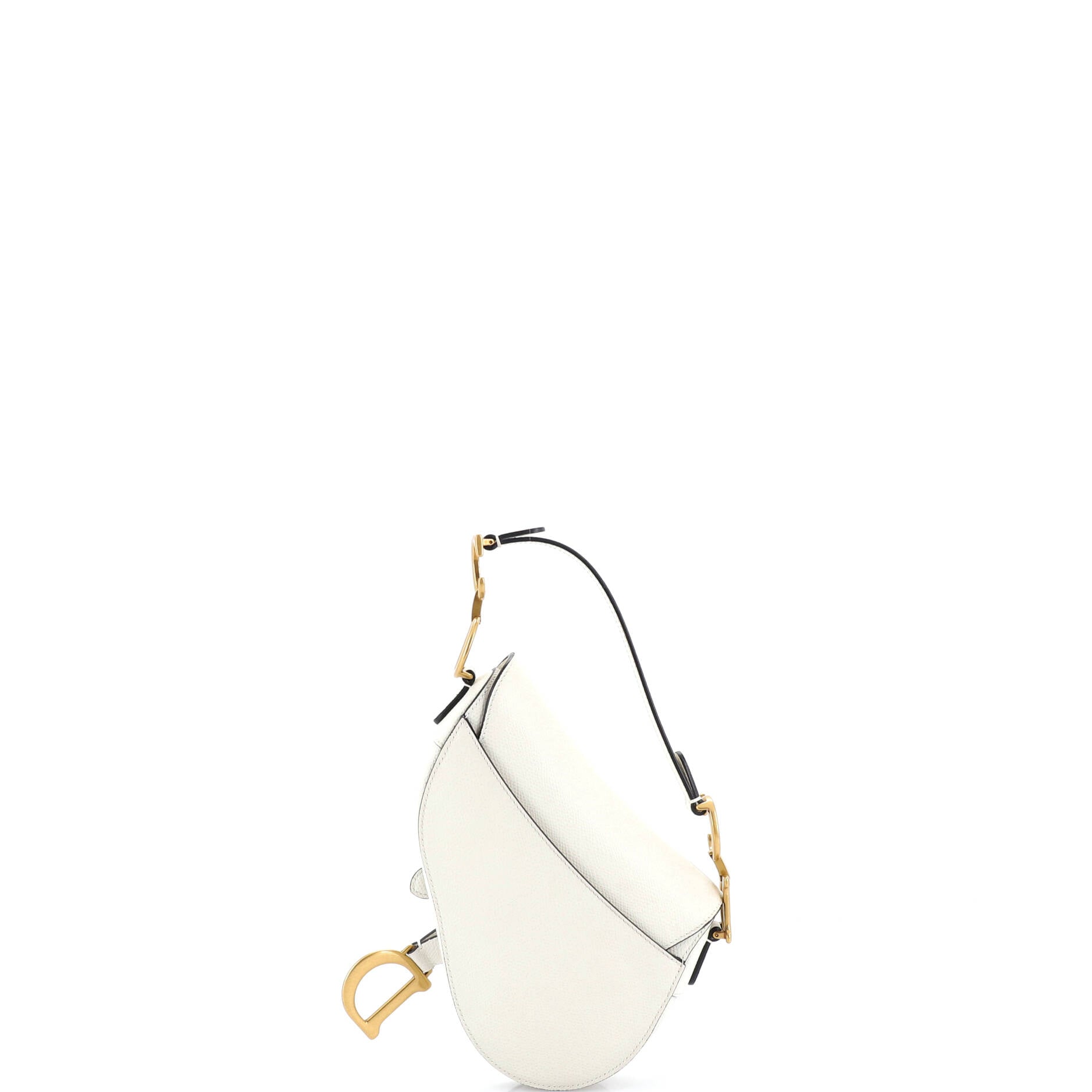 Saddle Handbag Leather Mini