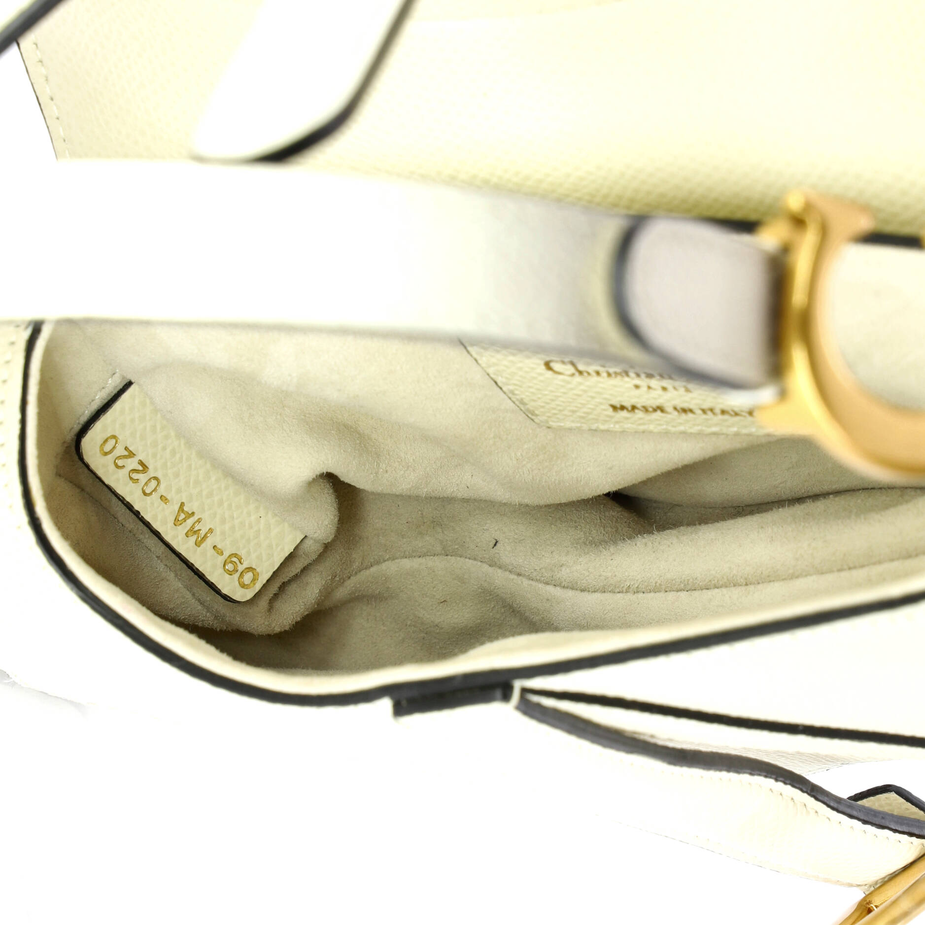 Saddle Handbag Leather Mini
