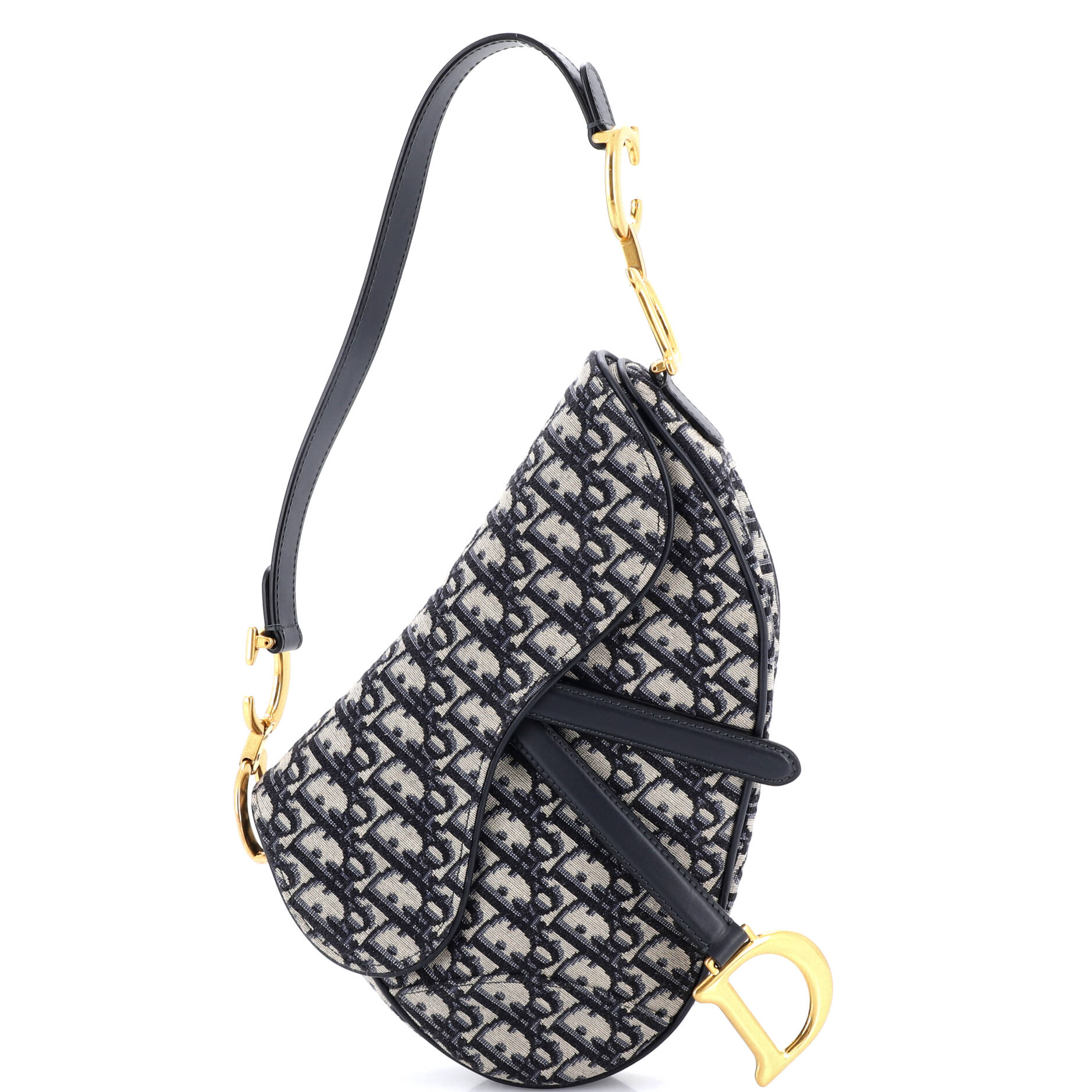 Saddle Handbag Oblique Canvas Medium