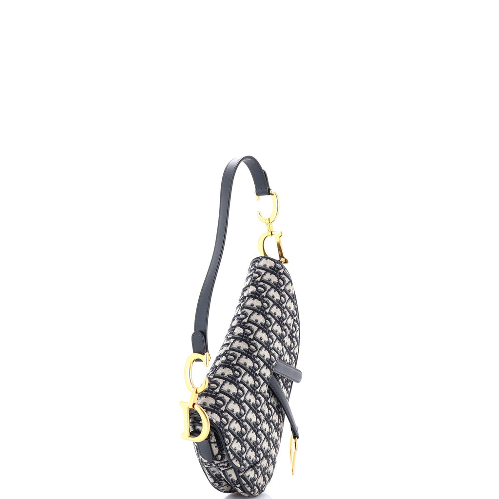 Saddle Handbag Oblique Canvas Medium
