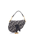 Saddle Handbag Oblique Canvas Mini