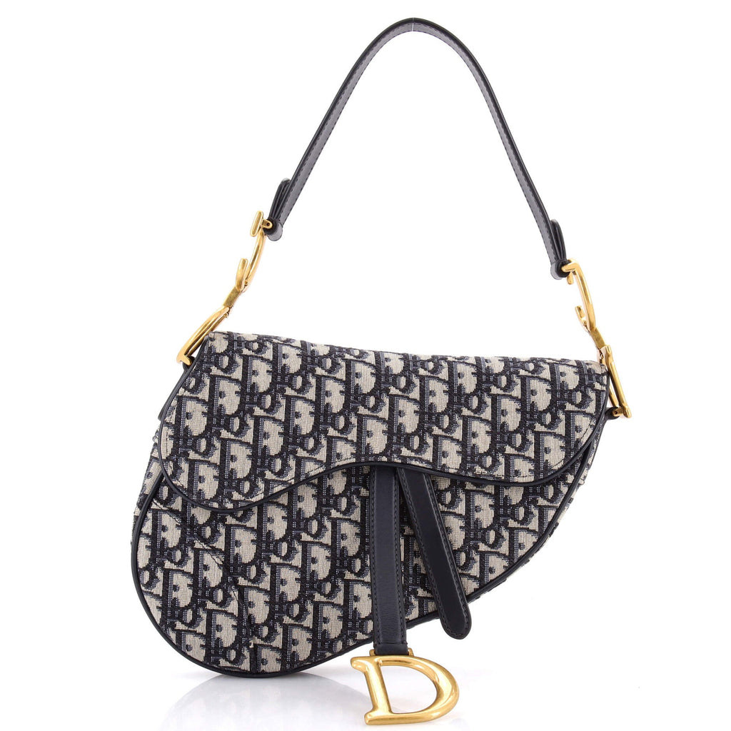 Saddle Handbag Oblique Canvas Medium