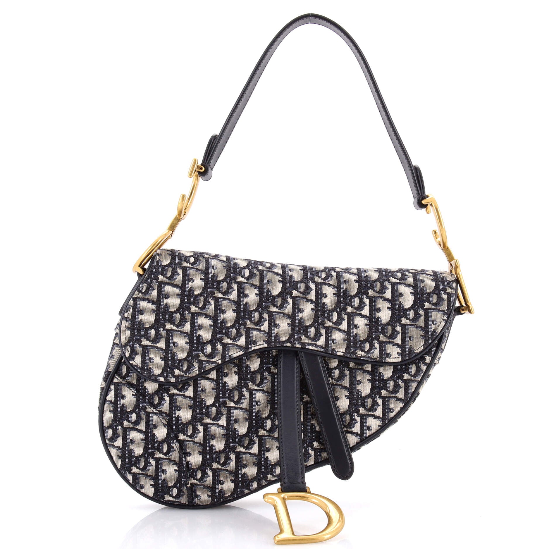 Saddle Handbag Oblique Canvas Medium