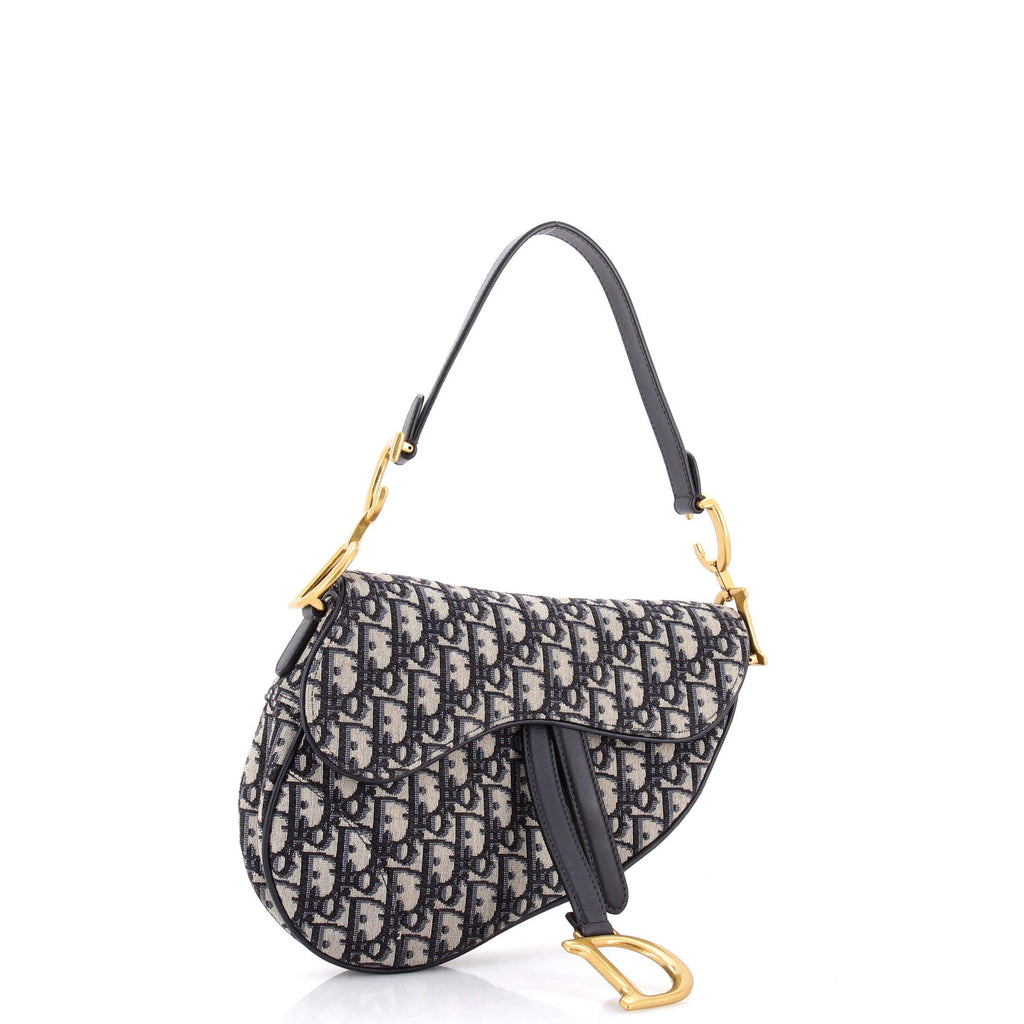 Saddle Handbag Oblique Canvas Medium
