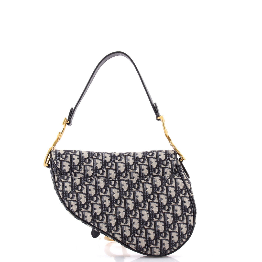 Saddle Handbag Oblique Canvas Medium