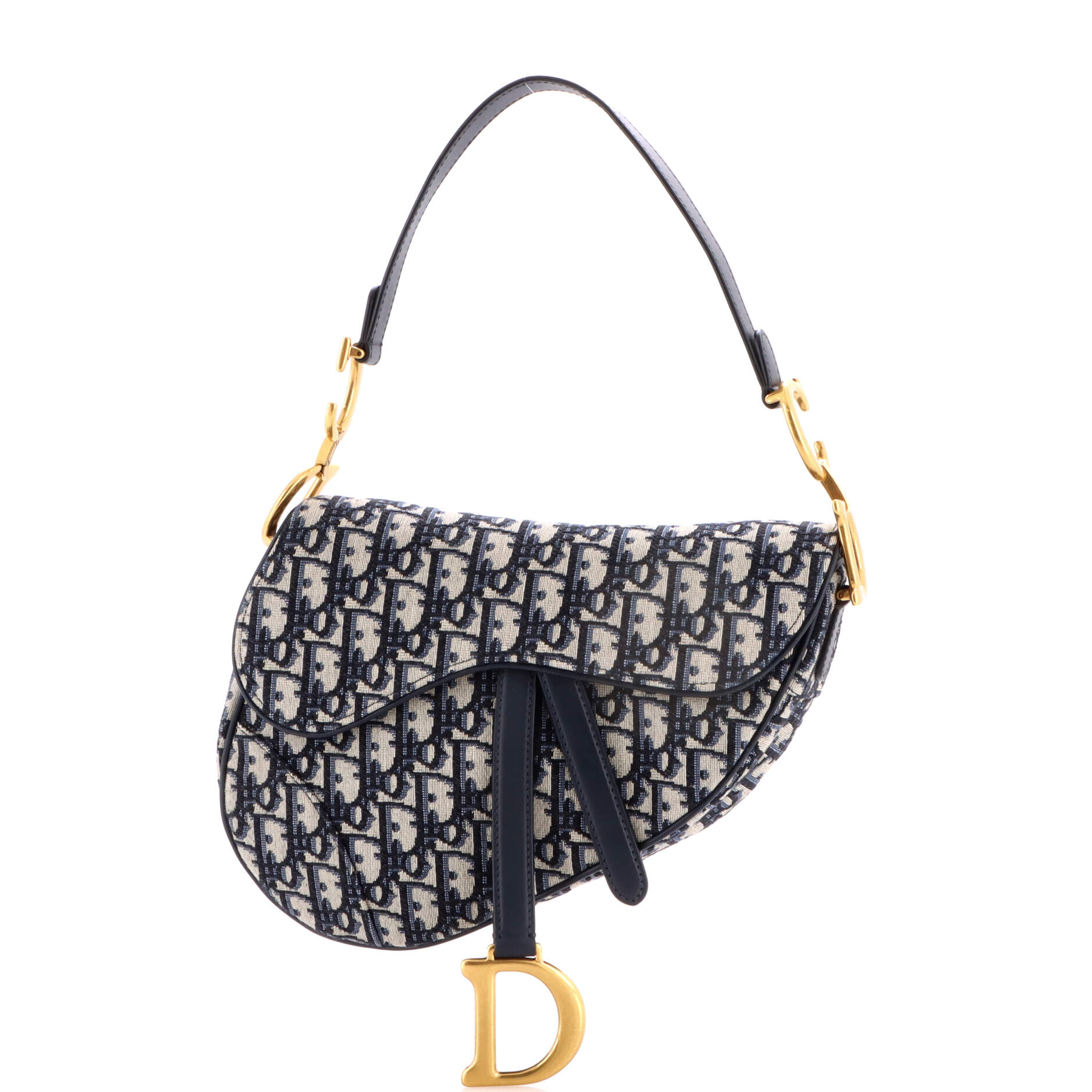 Saddle Handbag Oblique Canvas Medium