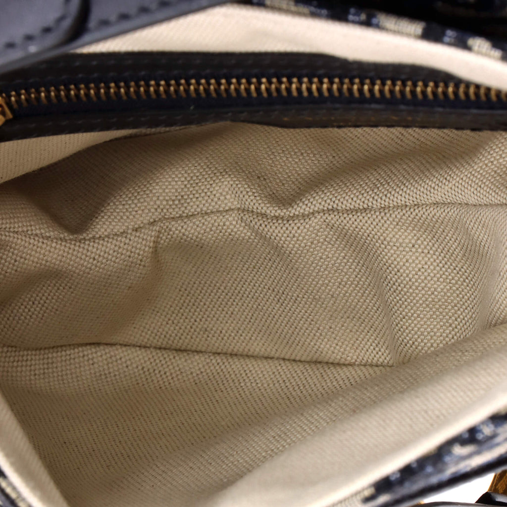 Saddle Handbag Oblique Canvas Medium