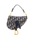 Saddle Handbag Oblique Canvas Mini