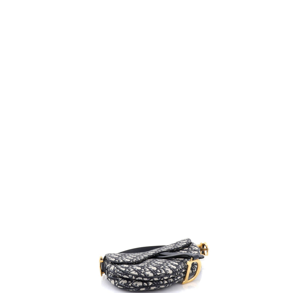 Saddle Handbag Oblique Canvas Medium
