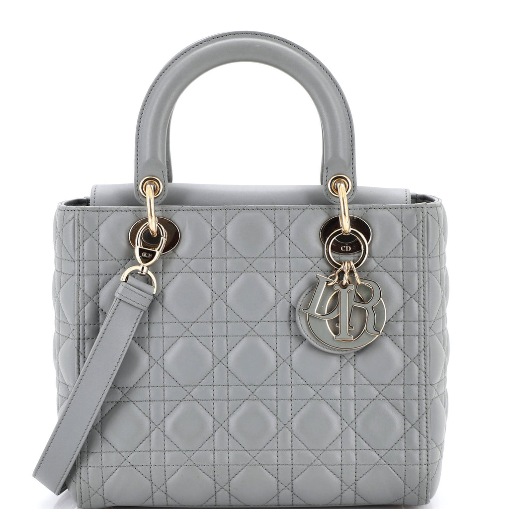 Lady Dior NM Bag Cannage Quilt Lambskin Medium