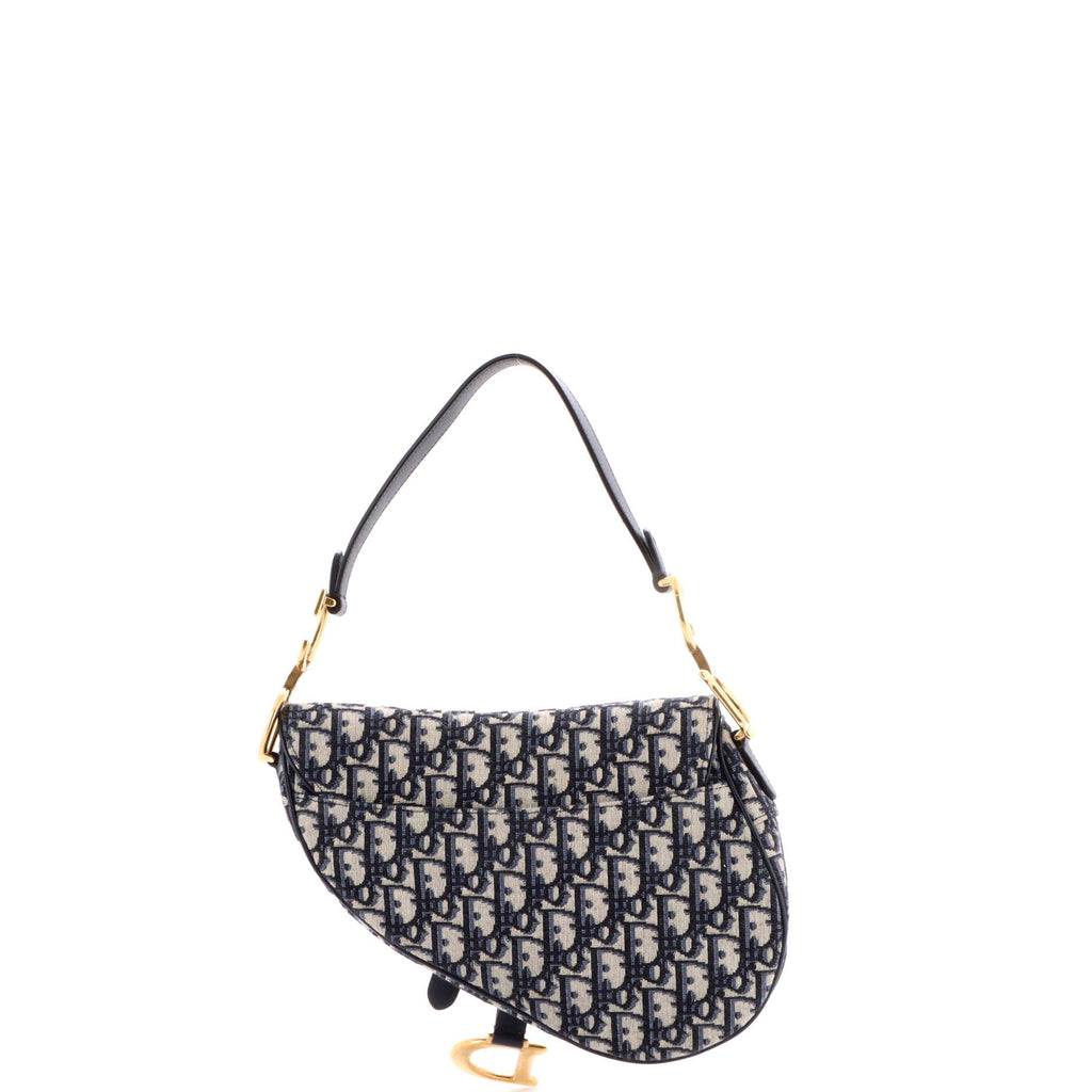 Saddle Handbag Oblique Canvas Medium
