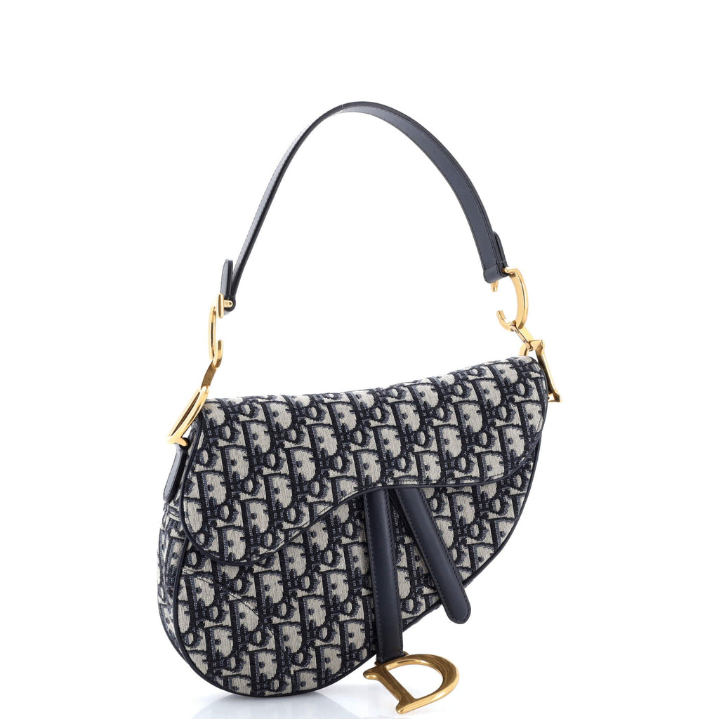 Saddle Handbag Oblique Canvas Medium