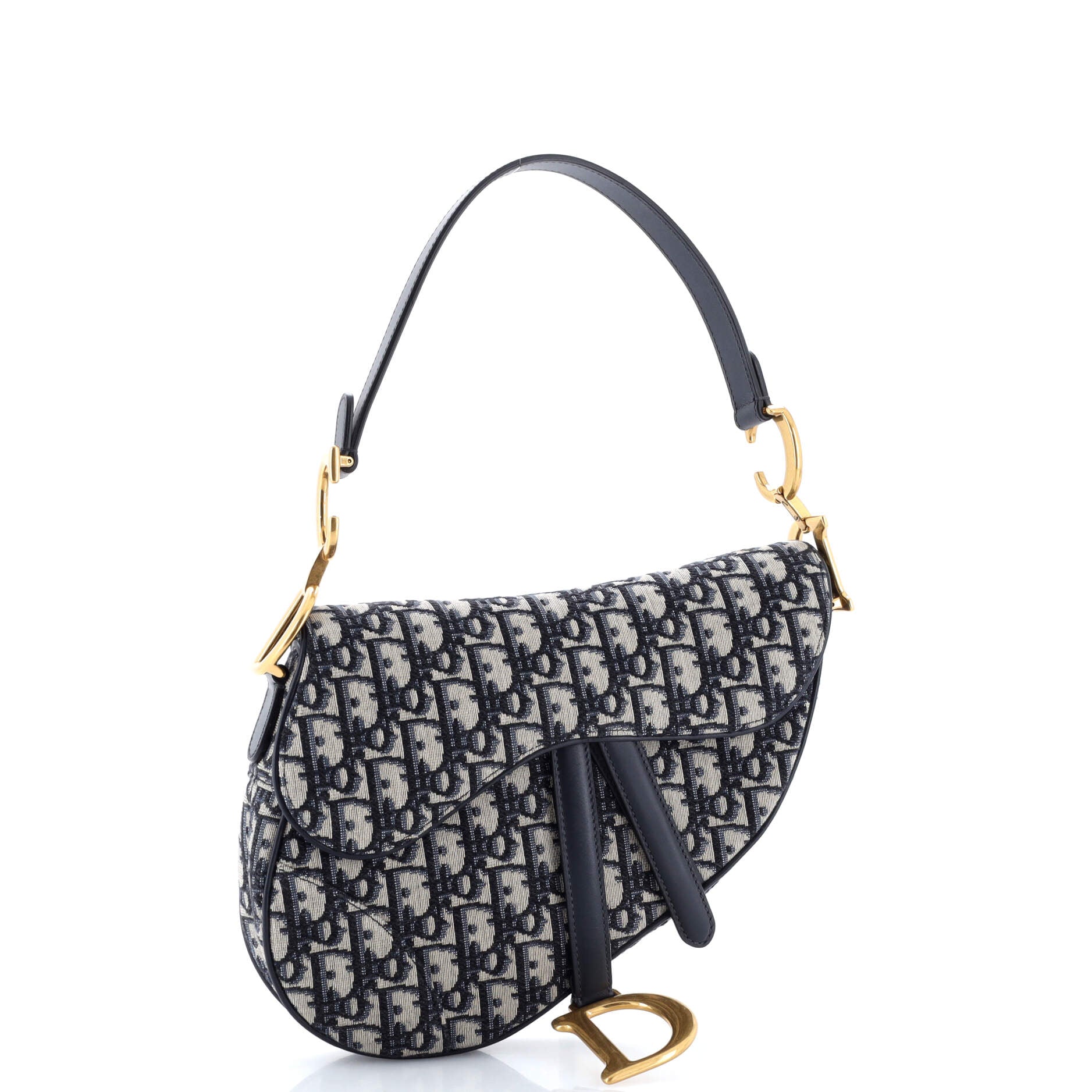 Saddle Handbag Oblique Canvas Medium