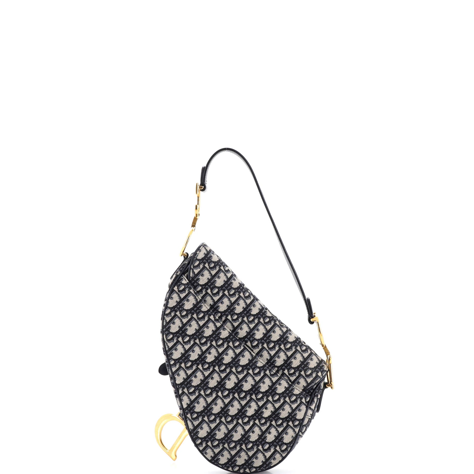 Saddle Handbag Oblique Canvas Medium