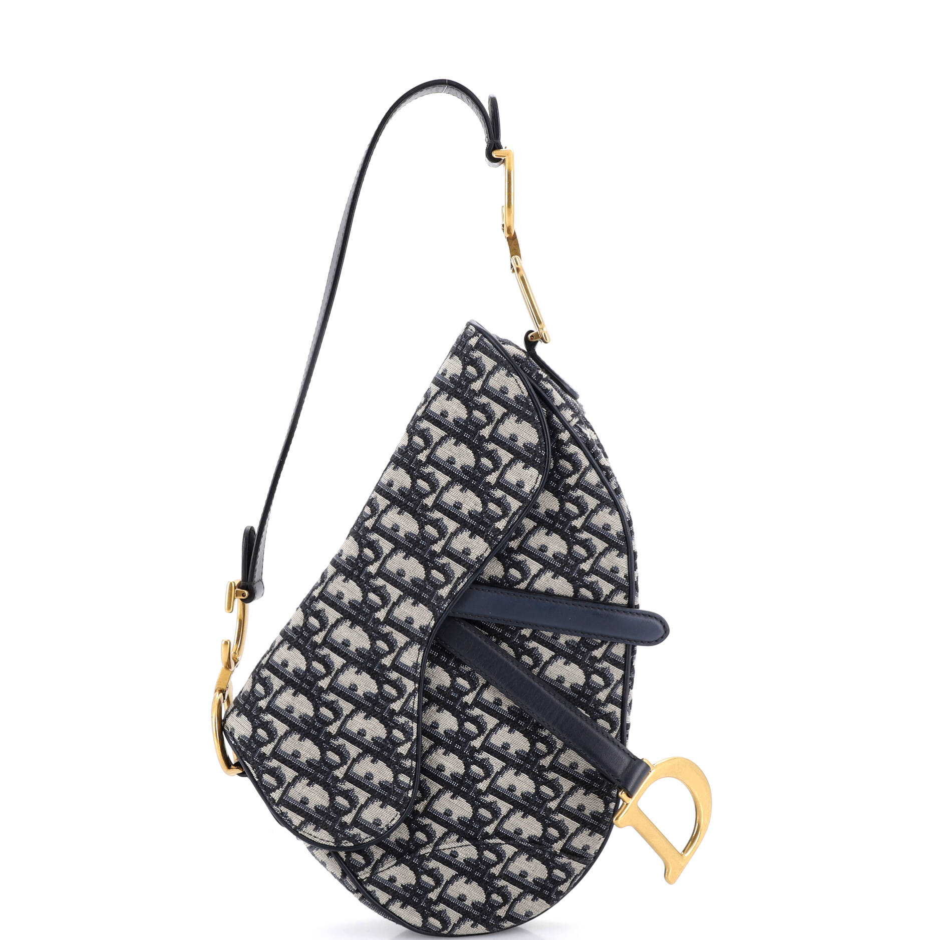 Saddle Handbag Oblique Canvas Medium