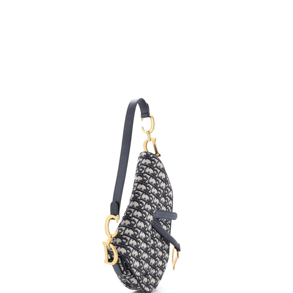 Saddle Handbag Oblique Canvas Medium