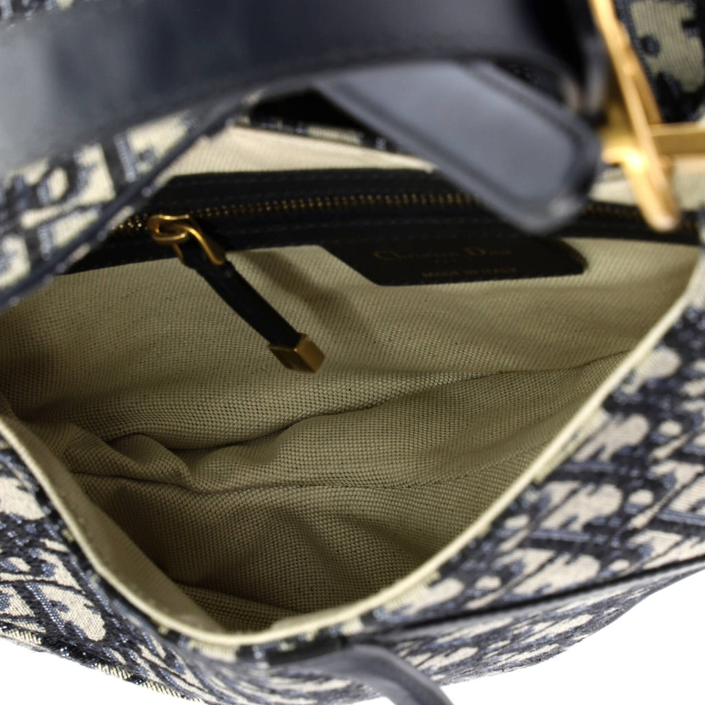 Saddle Handbag Oblique Canvas Medium