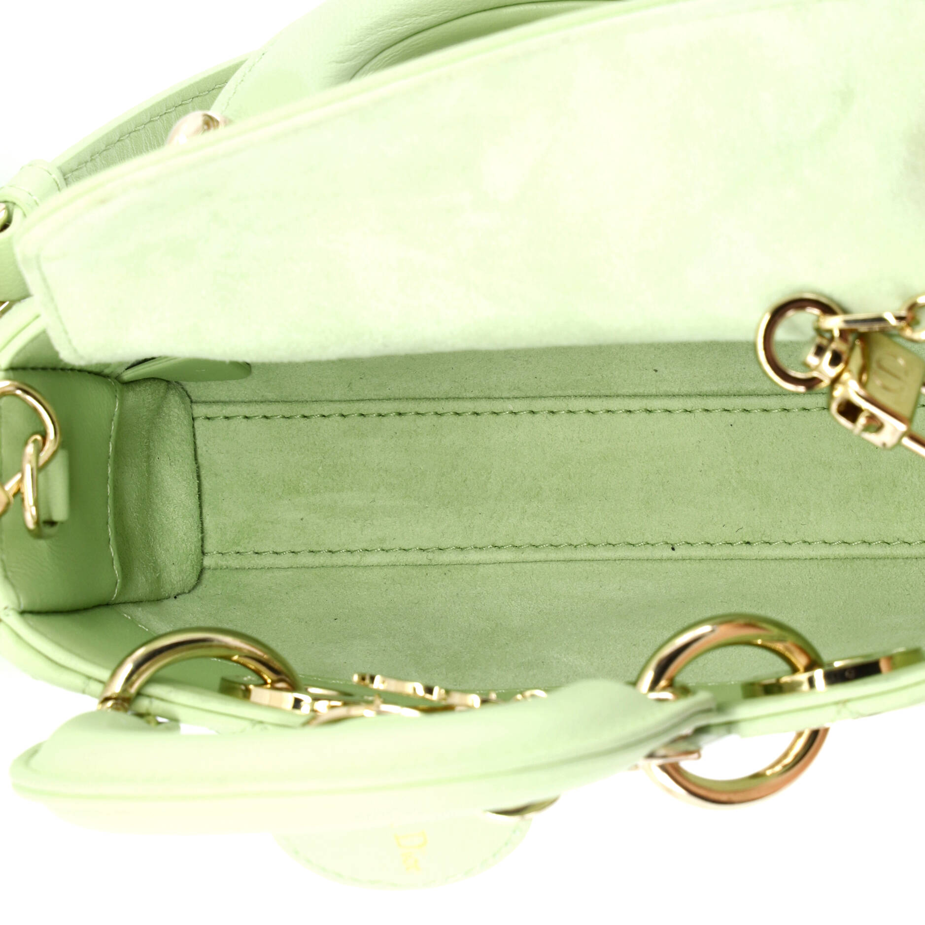 Lady D-Joy Bag Cannage Quilt Lambskin Micro