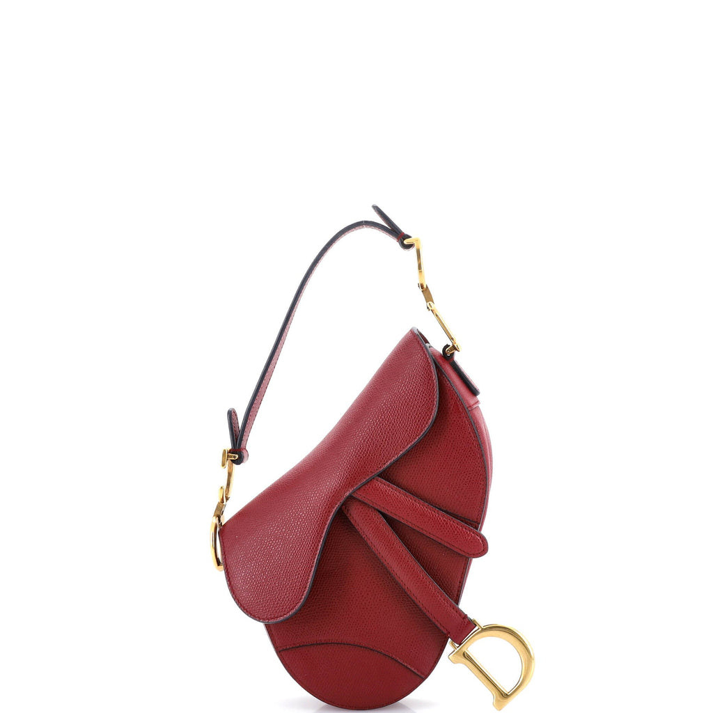 Saddle Handbag Leather Mini