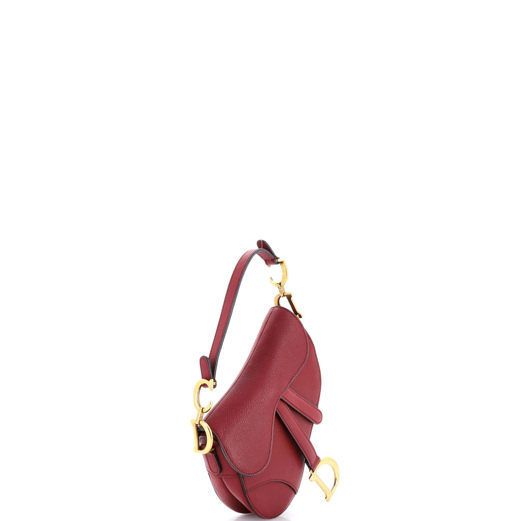 Saddle Handbag Leather Mini