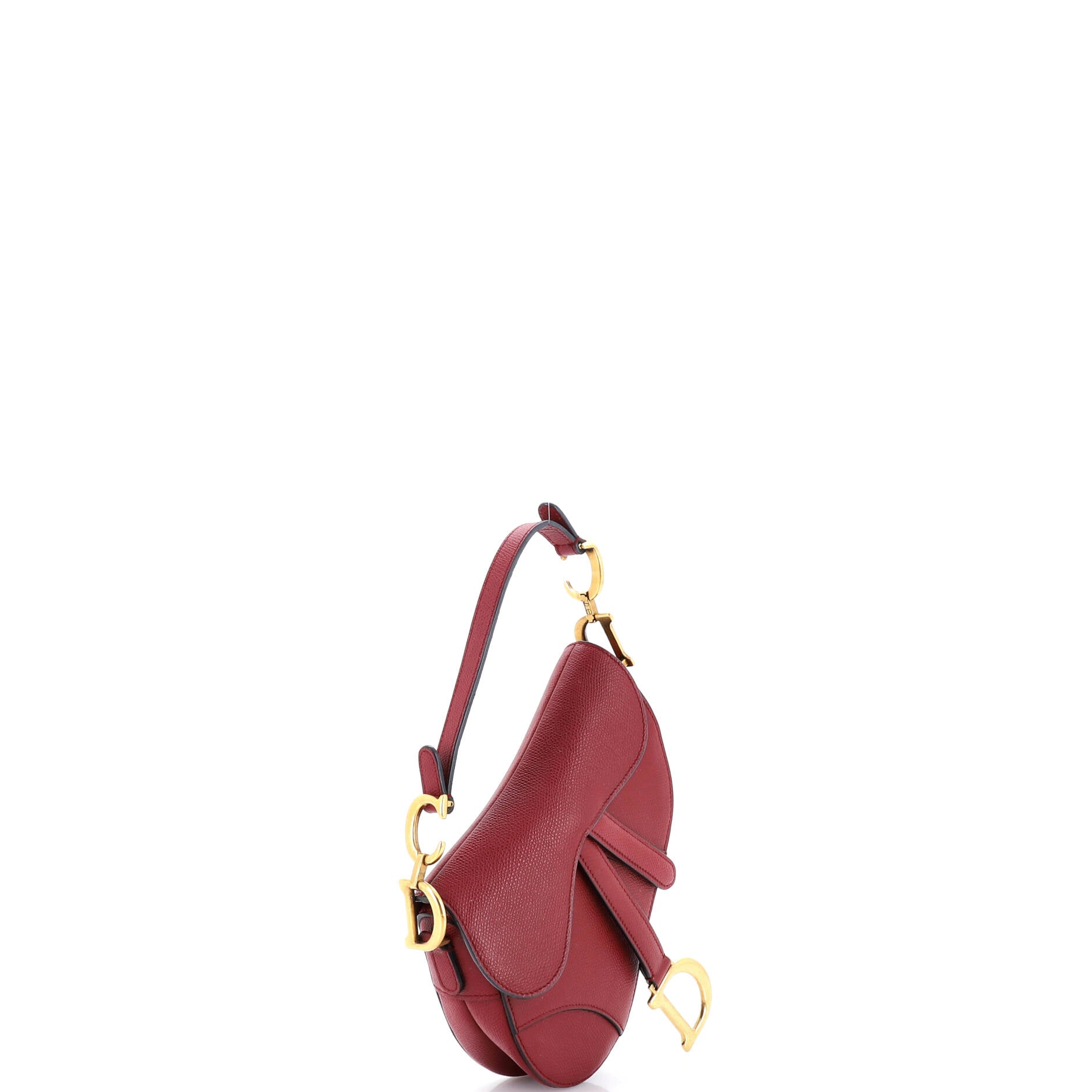 Saddle Handbag Leather Mini