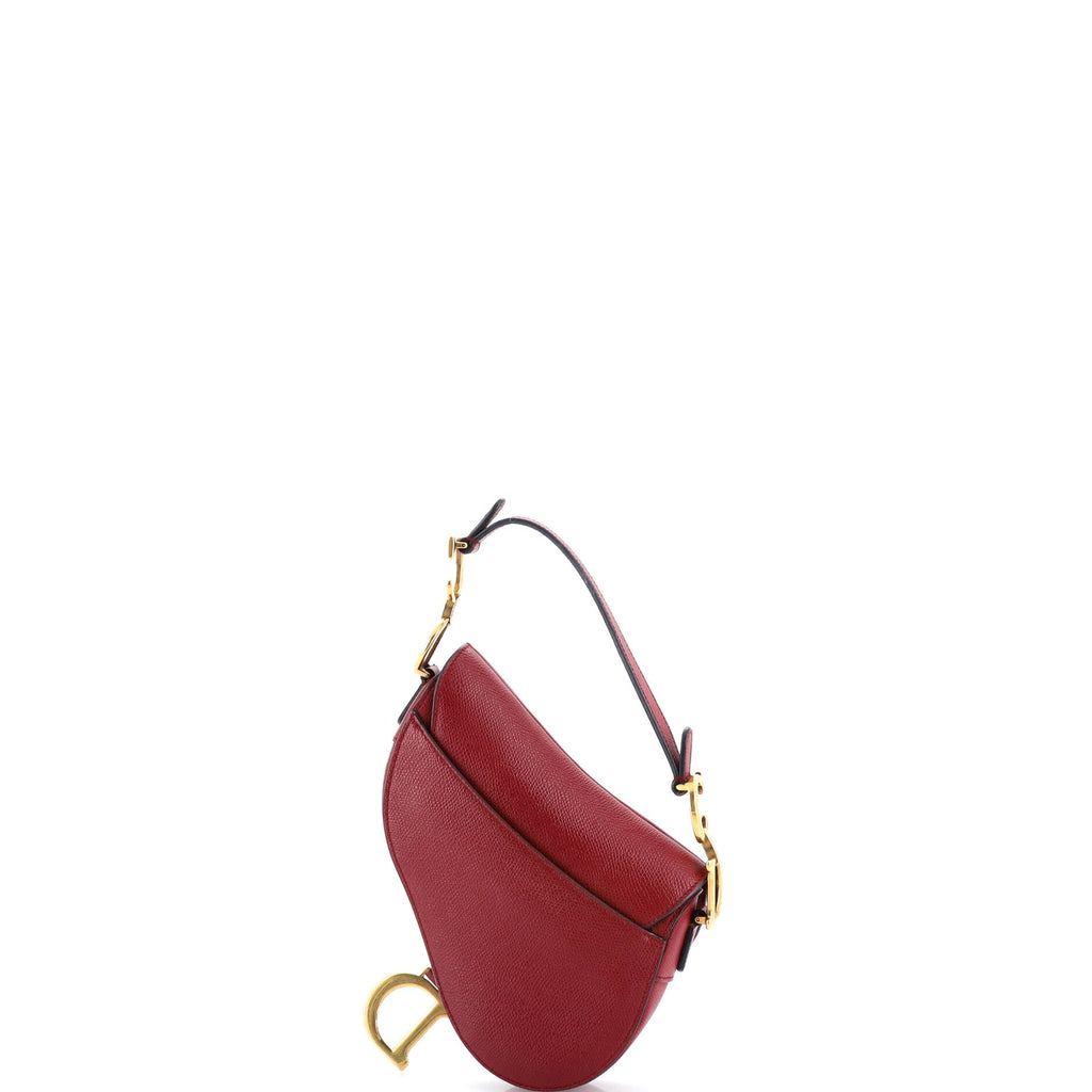 Saddle Handbag Leather Mini