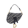 Saddle Handbag Oblique Canvas Mini