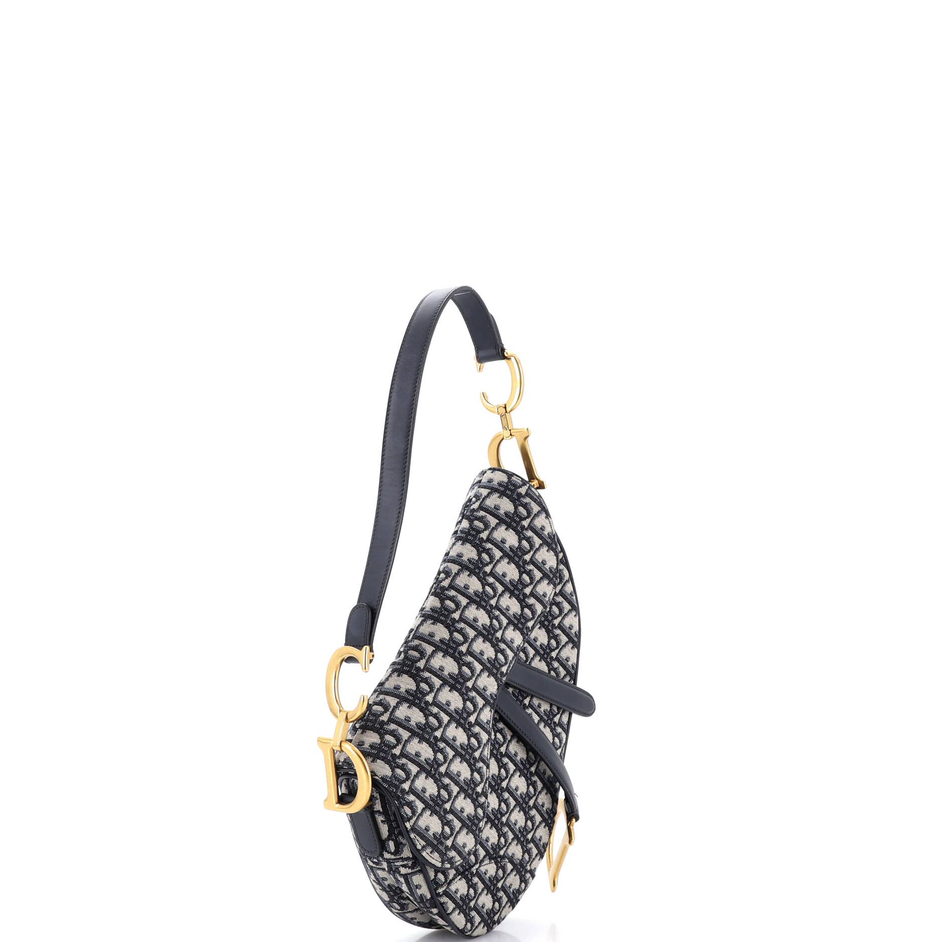 Saddle Handbag Oblique Canvas Medium