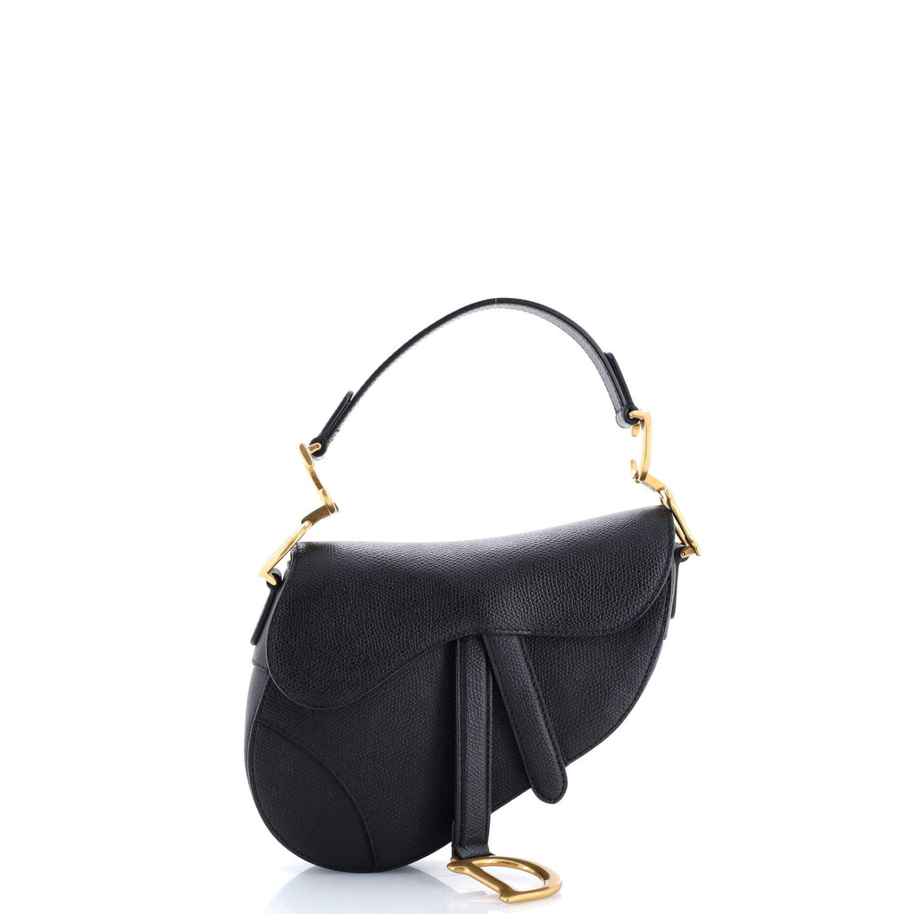 Saddle Handbag Leather Mini