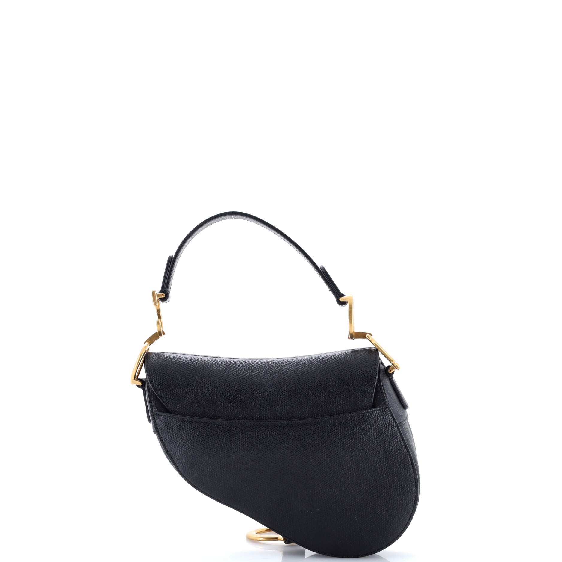 Saddle Handbag Leather Mini