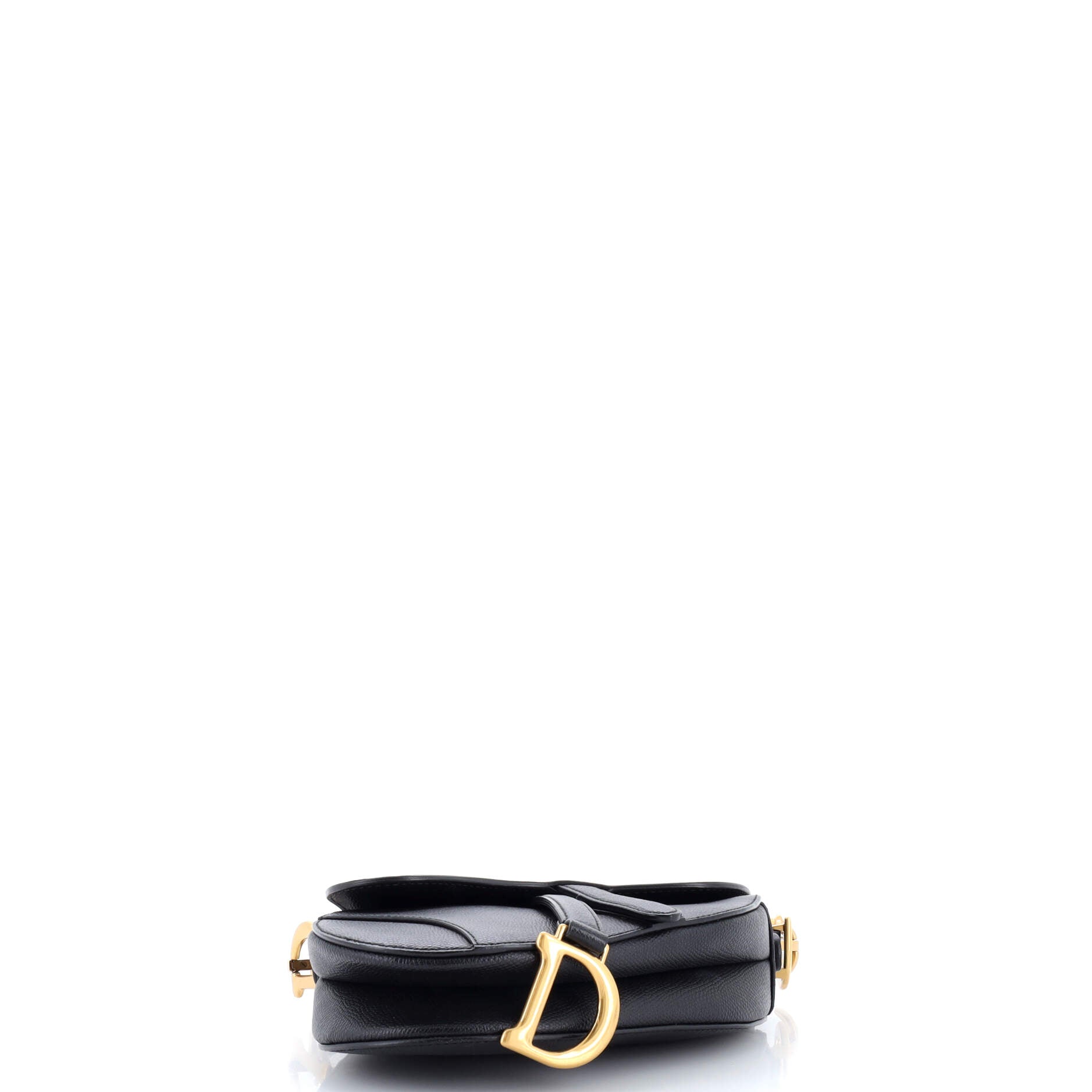 Saddle Handbag Leather Mini