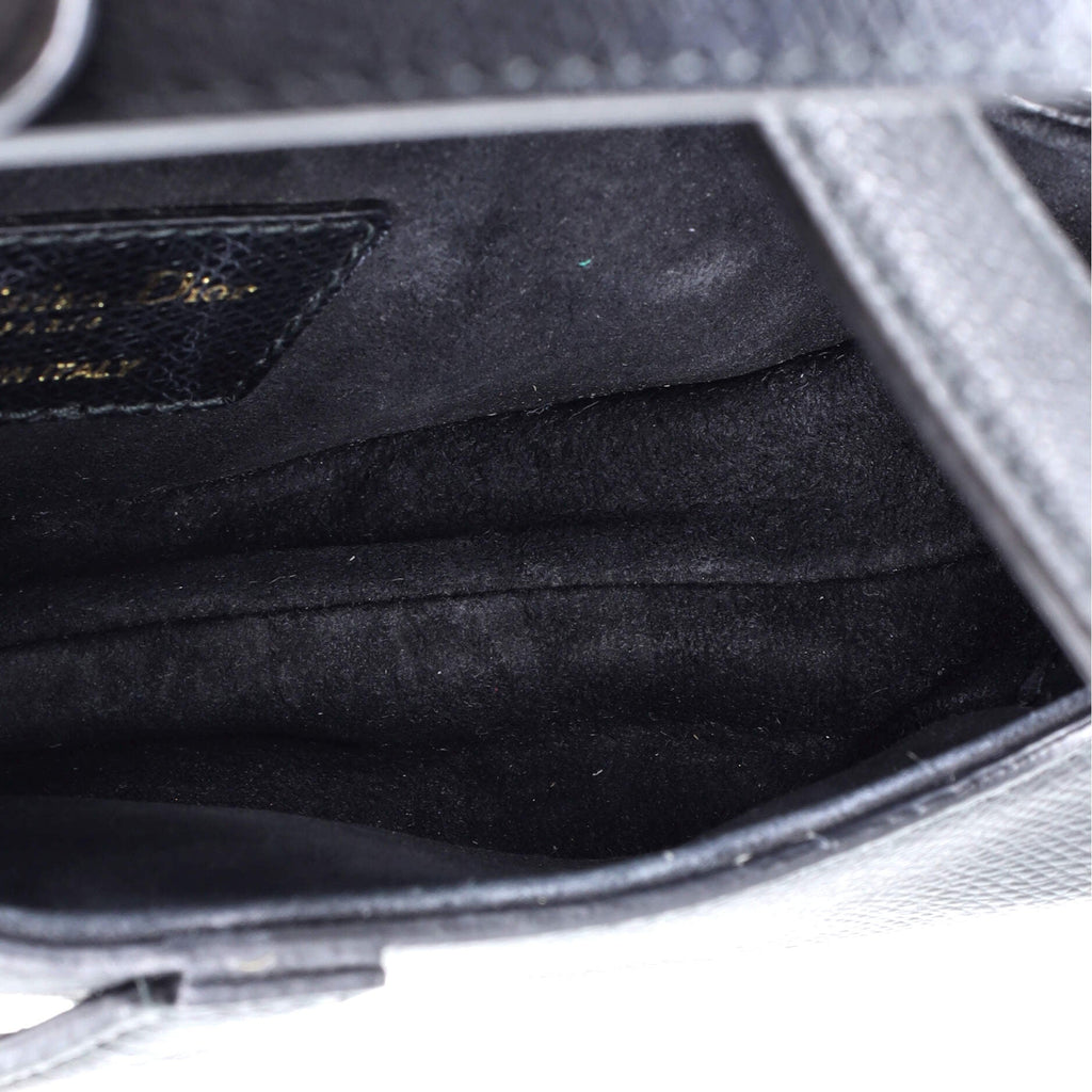 Saddle Handbag Leather Mini