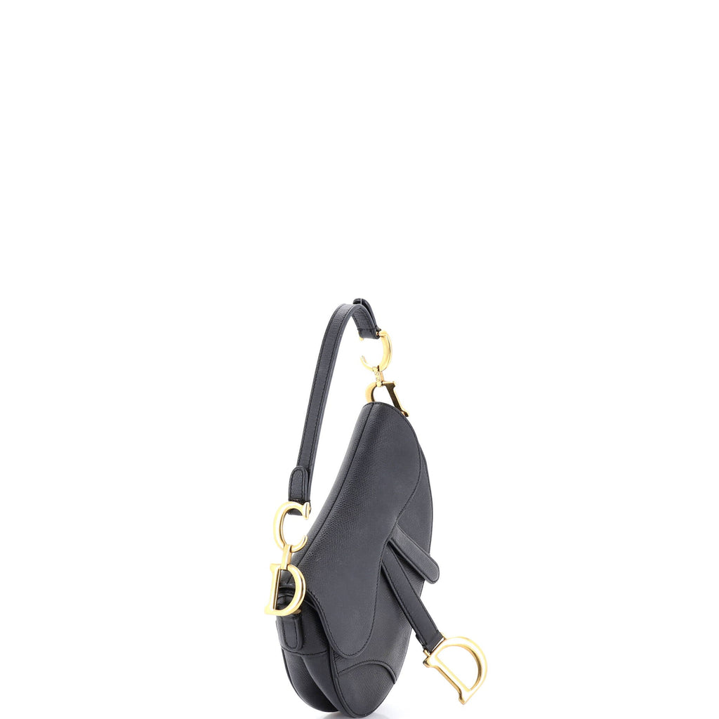 Saddle Handbag Leather Mini