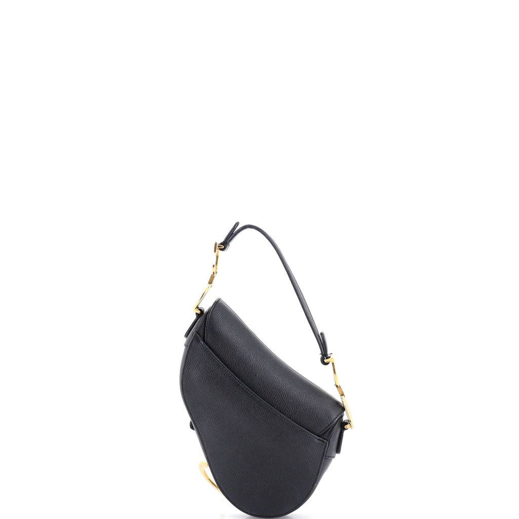 Saddle Handbag Leather Mini