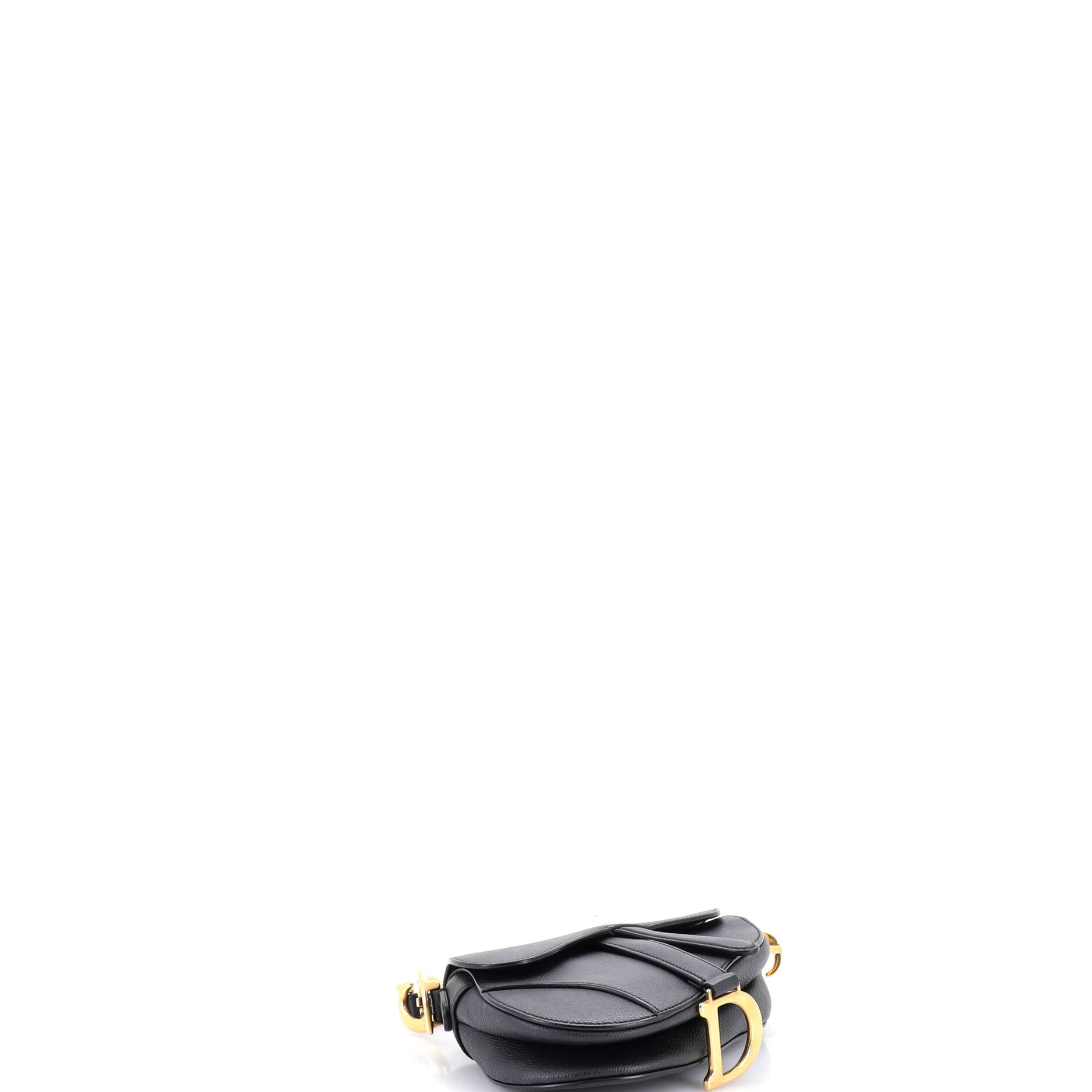 Saddle Handbag Leather Mini