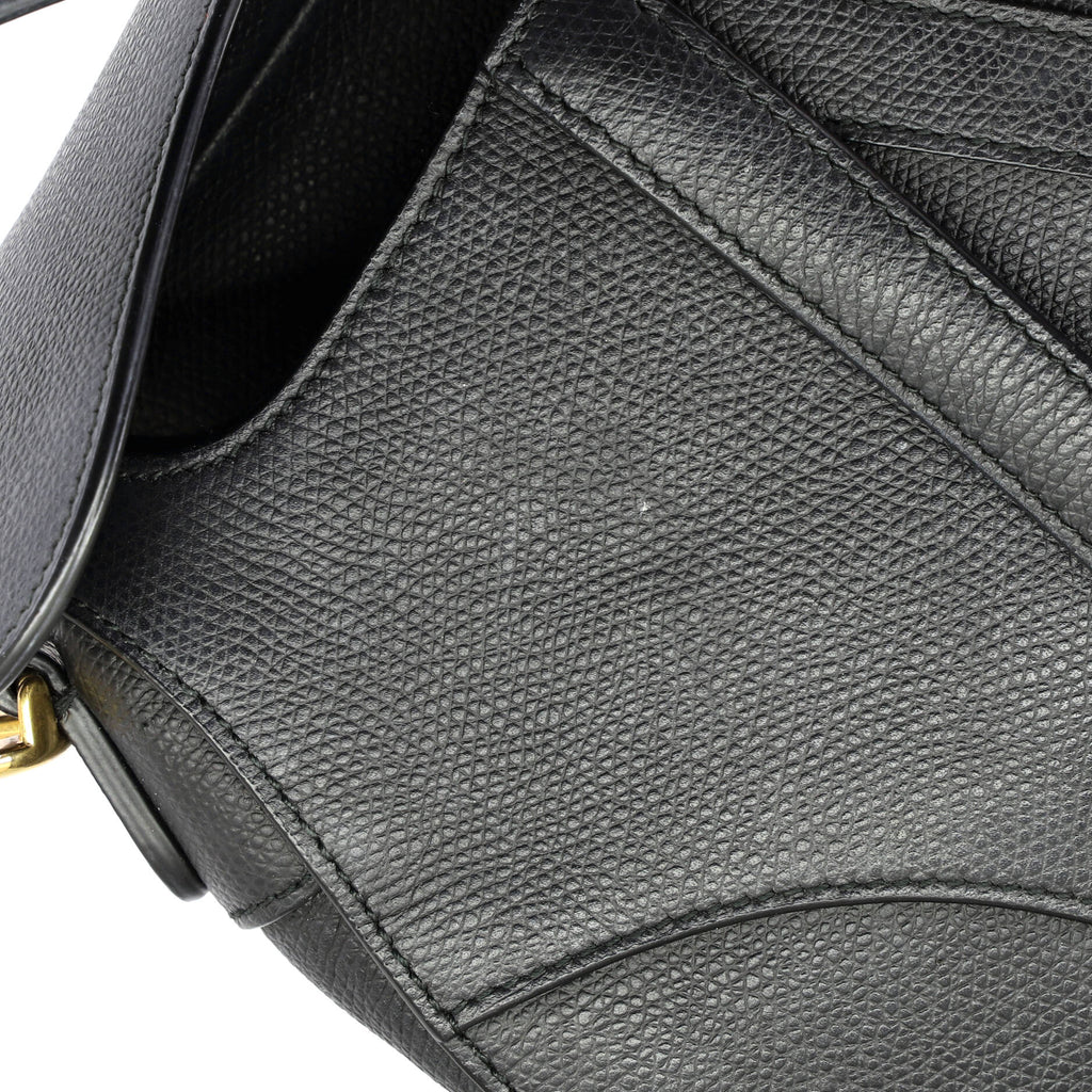 Saddle Handbag Leather Mini