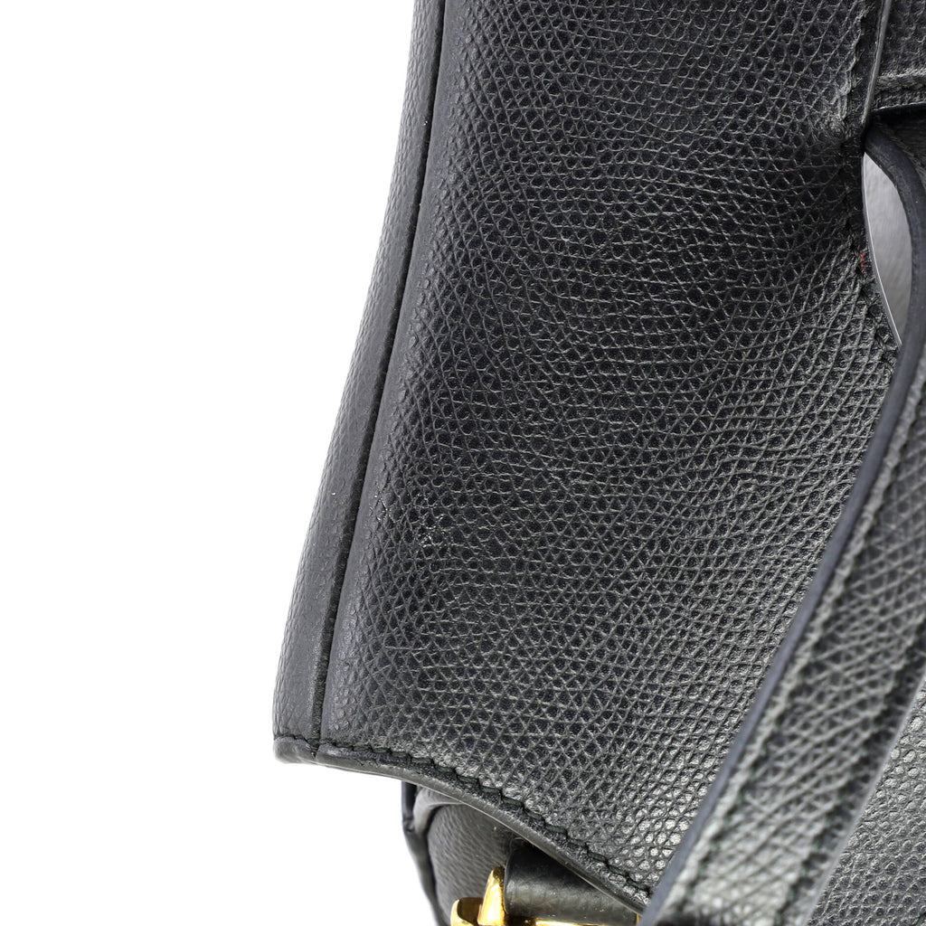 Saddle Handbag Leather Mini