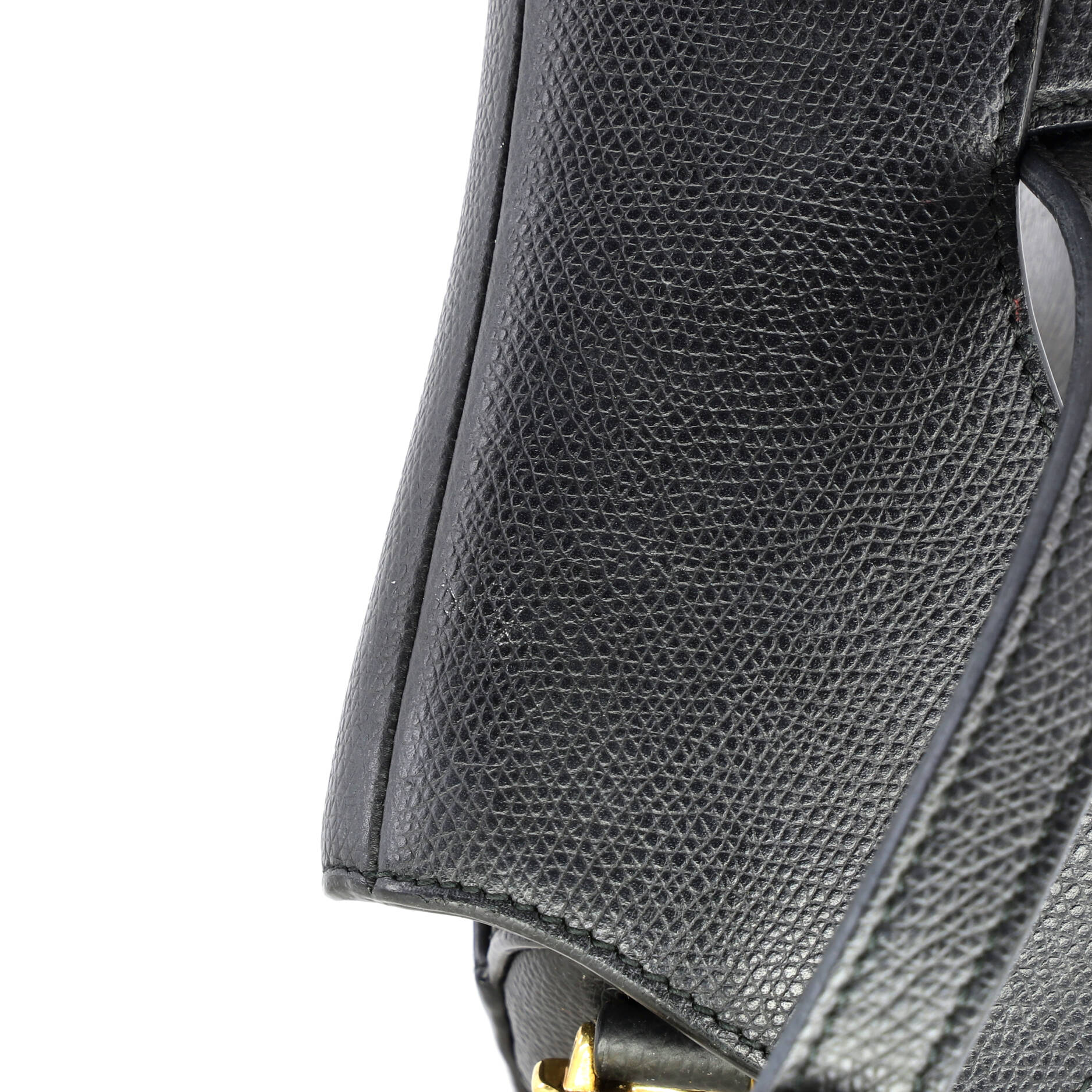 Saddle Handbag Leather Mini