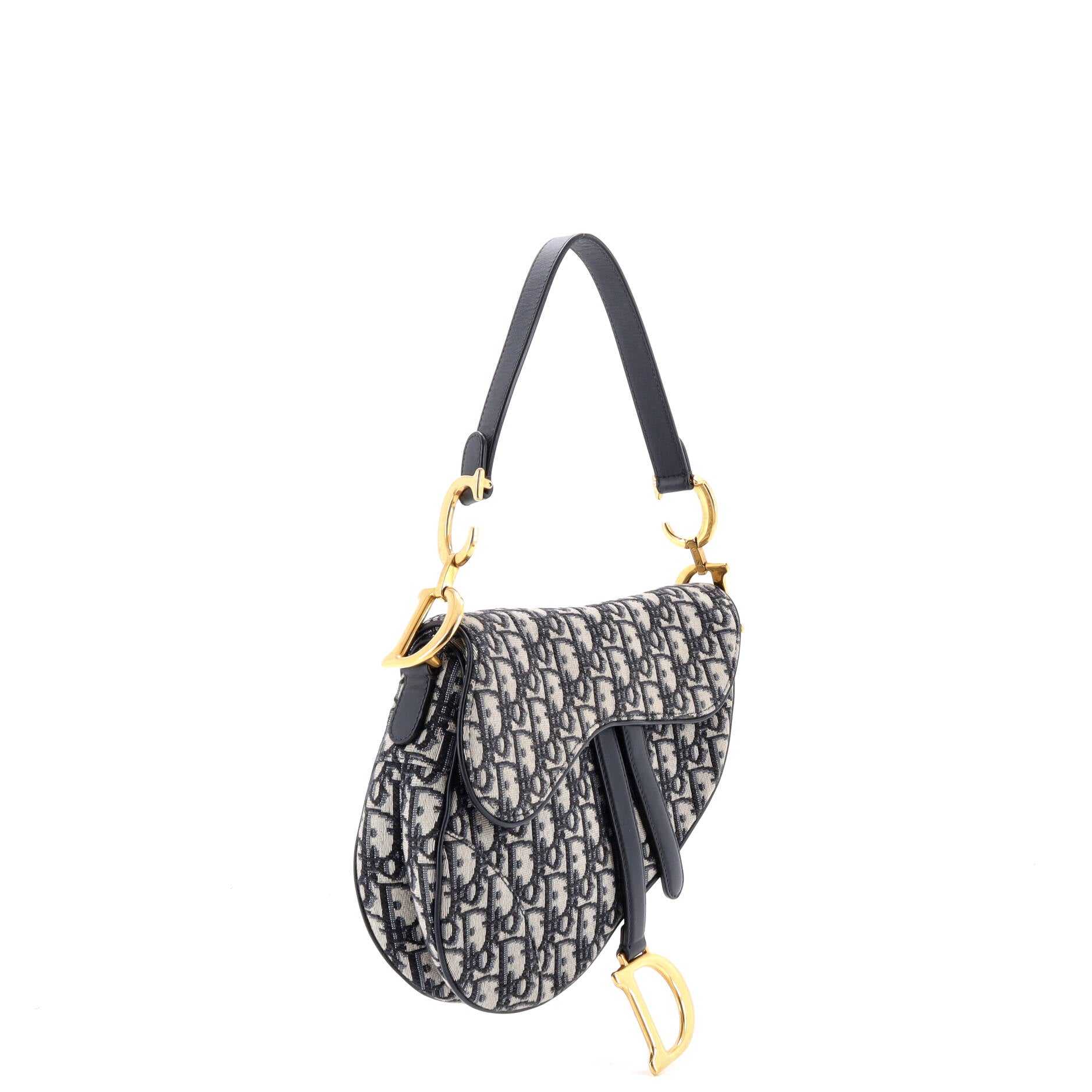 Saddle Handbag Oblique Canvas Medium