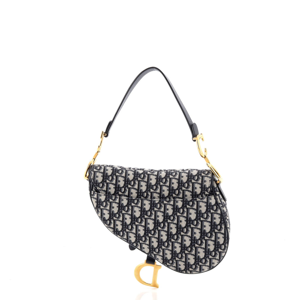 Saddle Handbag Oblique Canvas Medium