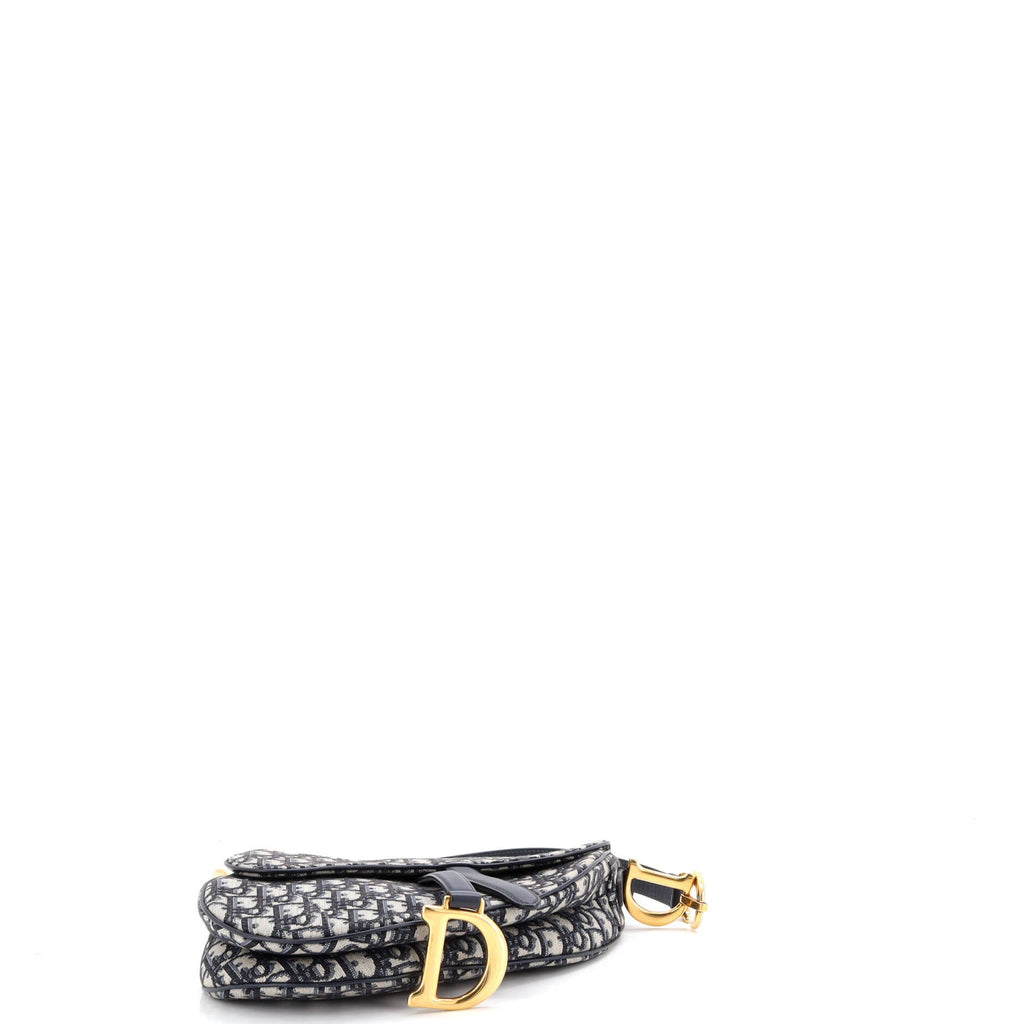 Saddle Handbag Oblique Canvas Medium
