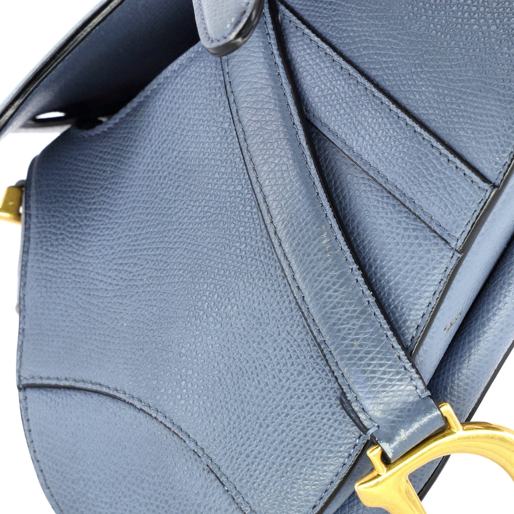 Saddle Handbag Leather Mini